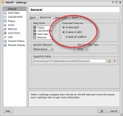 VirtualBox Settings