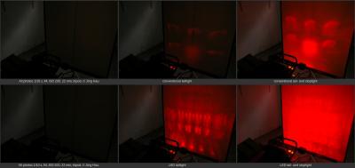 Taillight comparison 1/10 sec