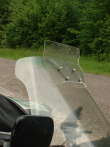 BMW R100TIC Windshield flap, early version